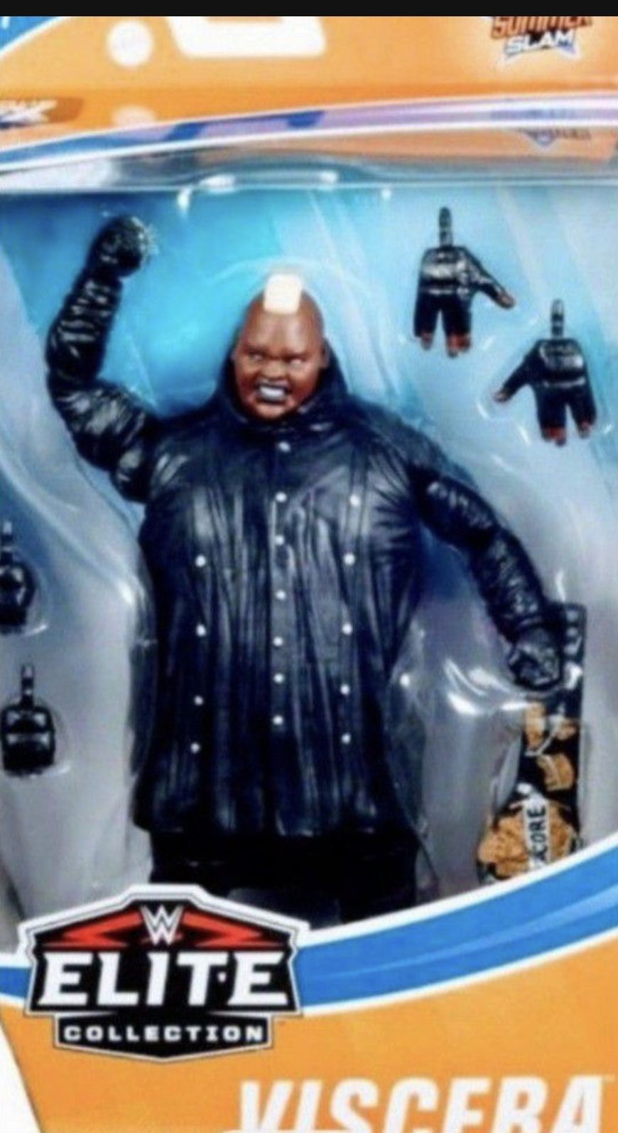 New in box. WWE Elite Collection Viscera Action Figures