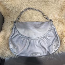 Bebe Silver Purse