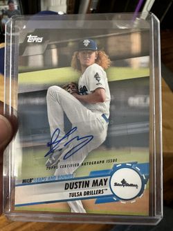 2019 Topps Pro Debut Dodgers Dustin May /25