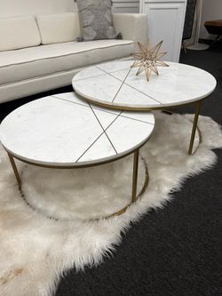 Nesting coffee table