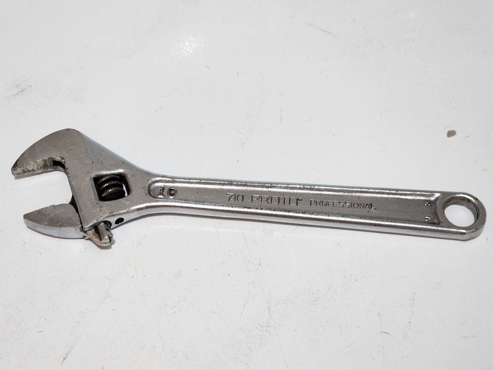 Vintage Proto Professional 10" Adjustable Wrench
