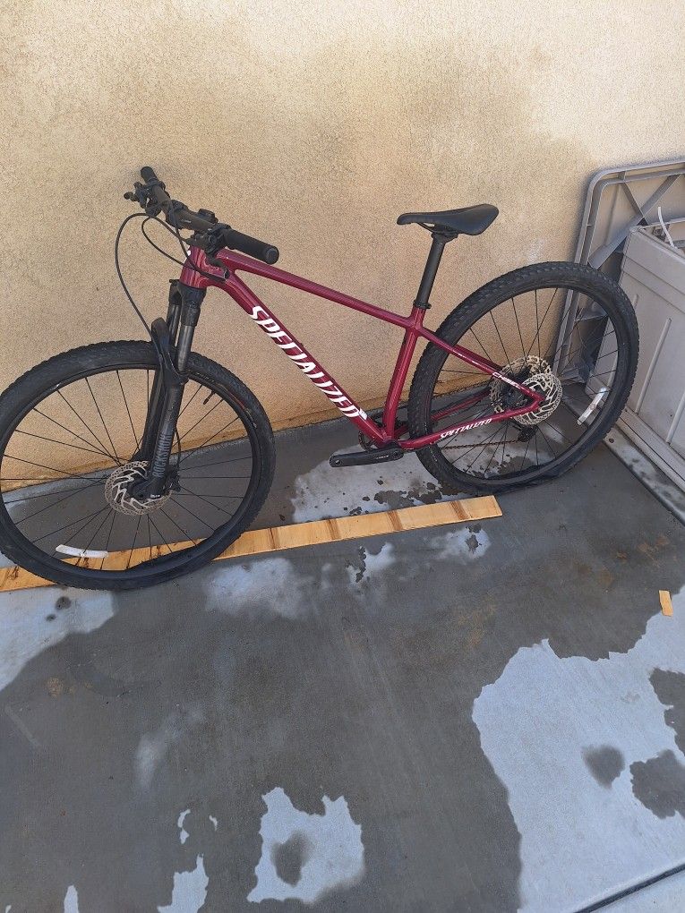 Purple Specialized Mountain Bike