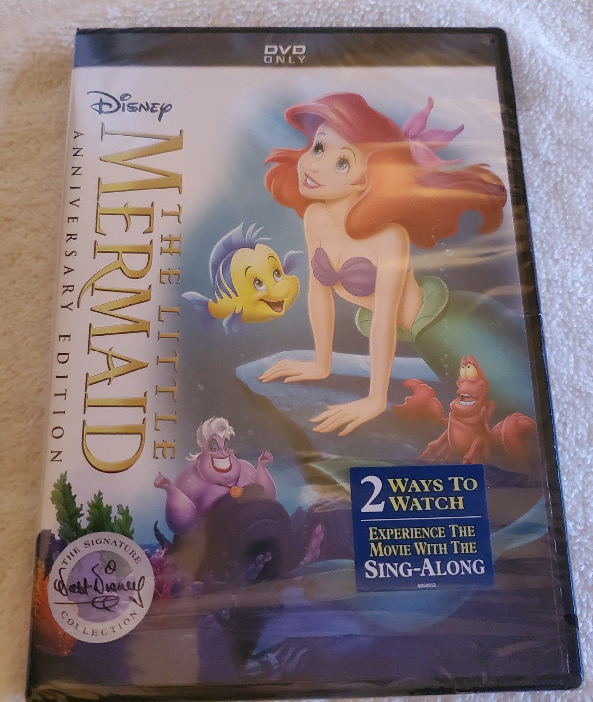 BRAND NEW IN SEALED PACKAGE...DISNEY..THE LITTLE MERMAID..ANNIVERSARY EDITION...THE SIGNATURECOLLECTION..2019