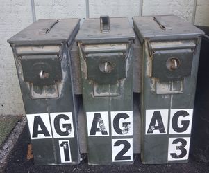 Ammo case storage