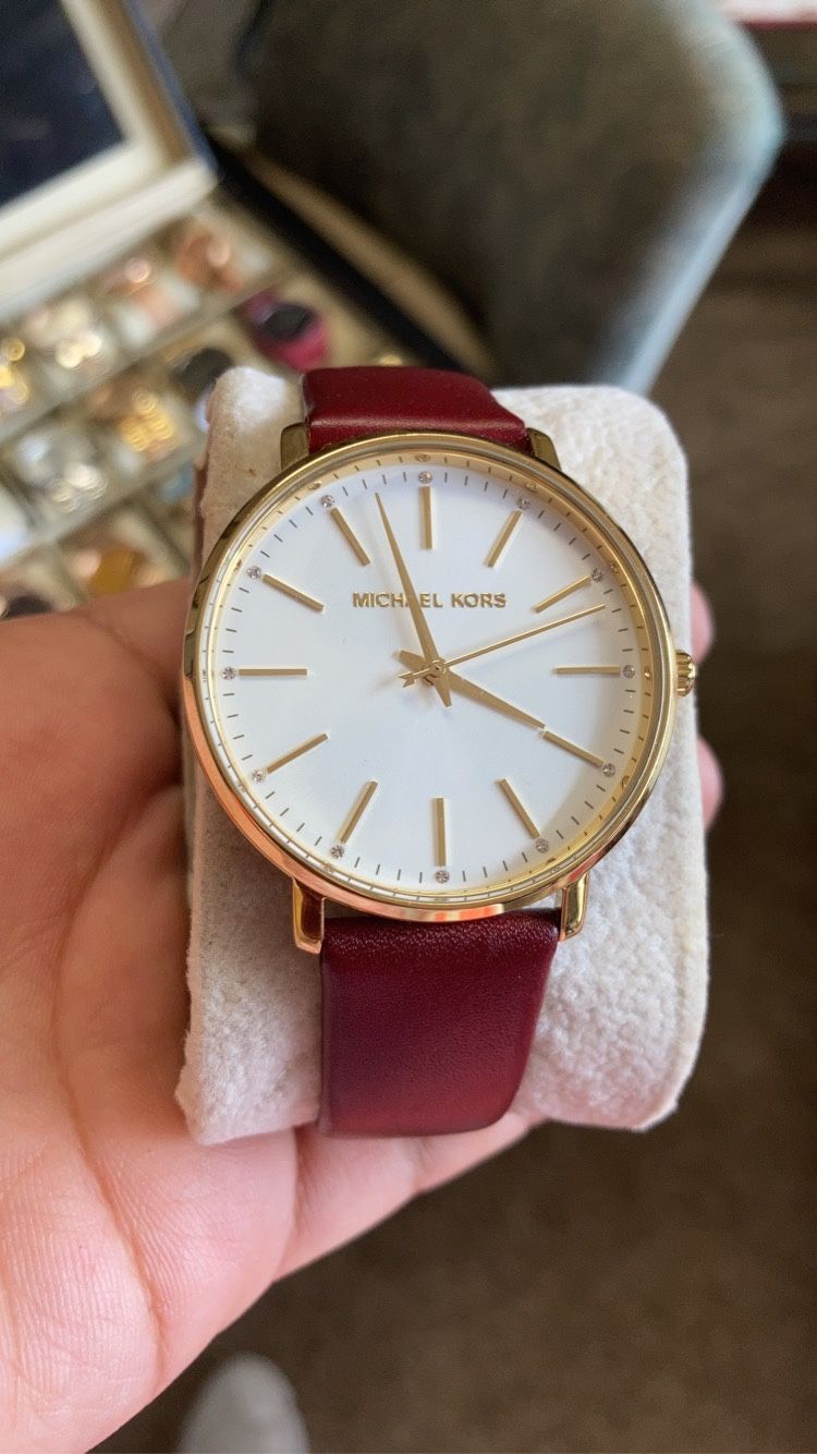 Michael Kors Women’s Leather Watch