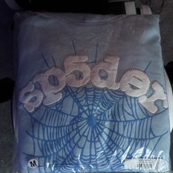 BLUE SPIDER HOODIE