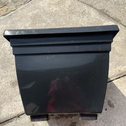 Black square Planter Box