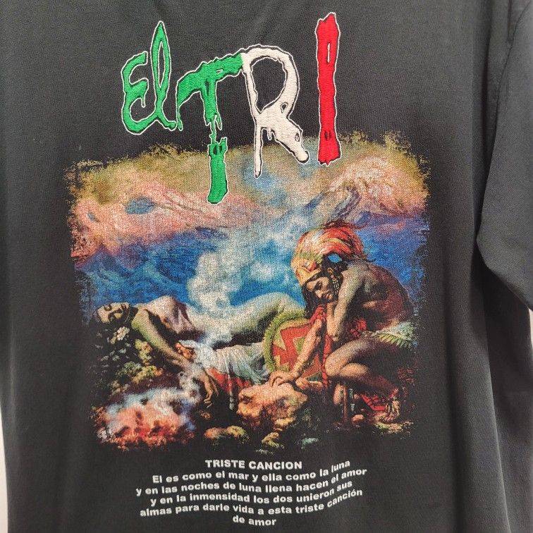 Vintage El TRI Mexican Rock Band Yazbek Size XL Shirt