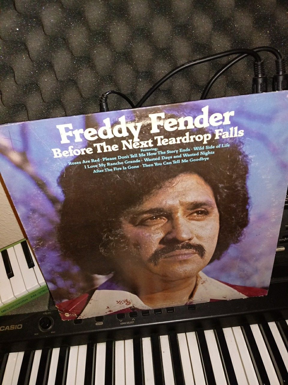 Vinyl 12" Album Freddy Fender "Before The Next Tear Drop Falls"