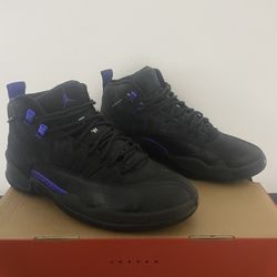 Jordan 12/Dark Concords -Black 