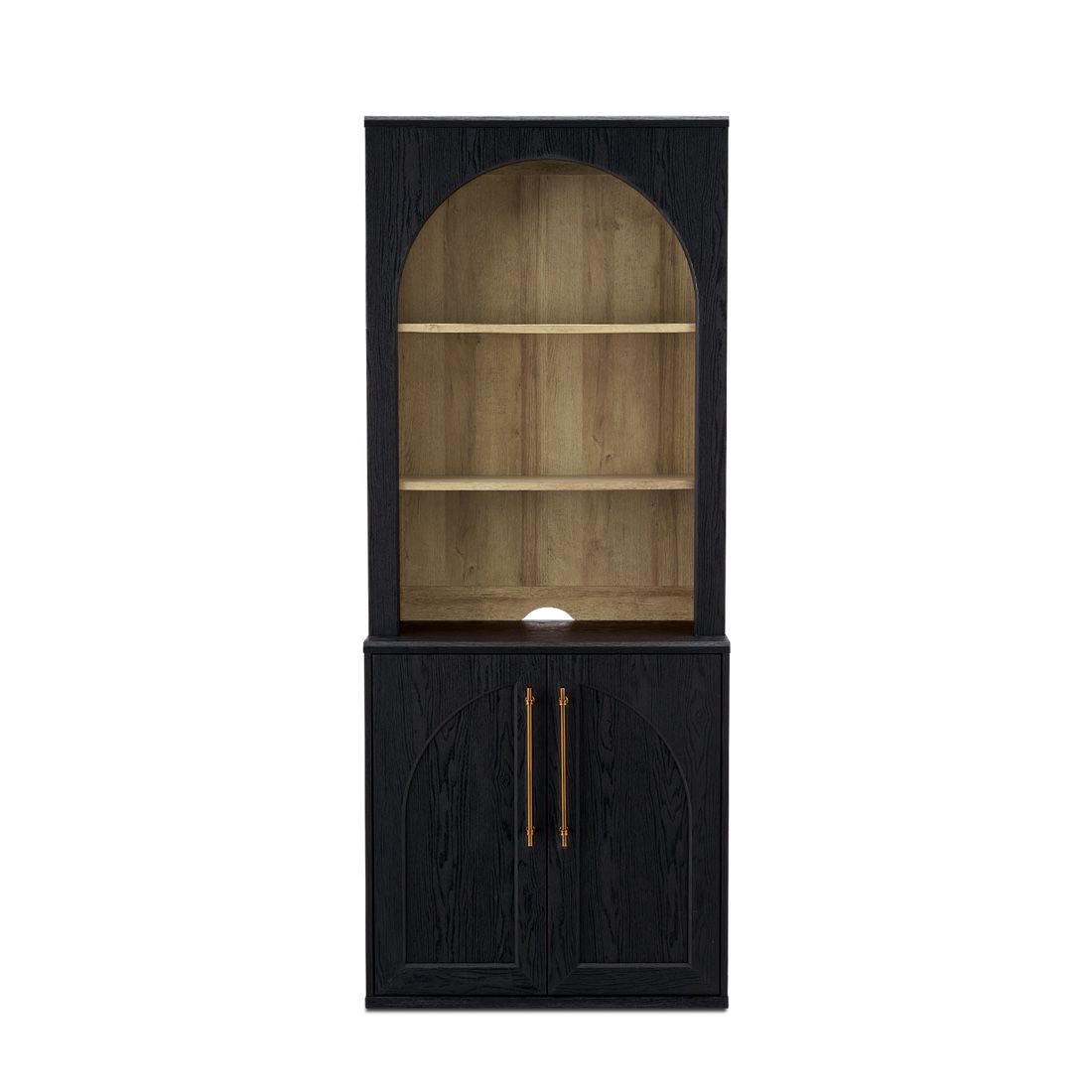 mopio Blake Storage Cabinet with Hutch, Sideboard Buffet Cabinet with Storage, Kitchen Pantry Organizer, Coffee Bar Station, Trophy Display Case with