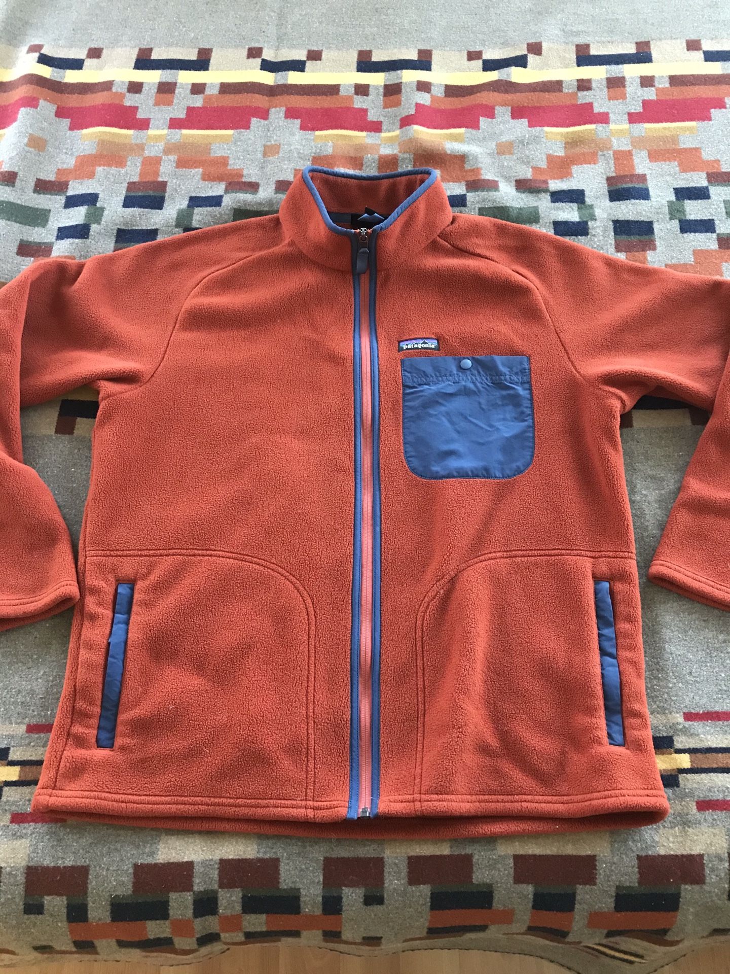 Mens Patagonia synchilla full zip Karstens