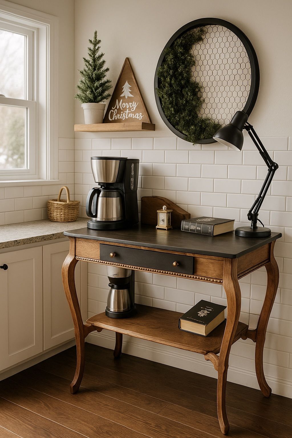 Newly Refinished Library Table