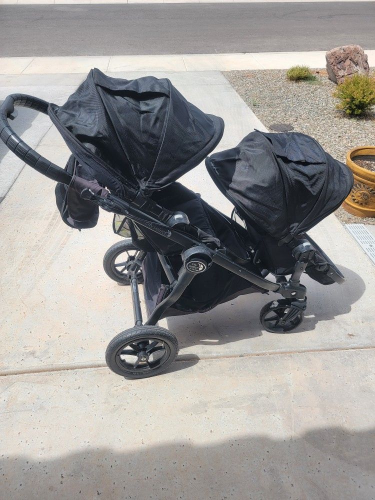 City Select Double Stroller With Glider Board
