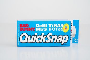 Bad Bunny Debí Tirar Más Fotos Dtmf Quicksnap Camera