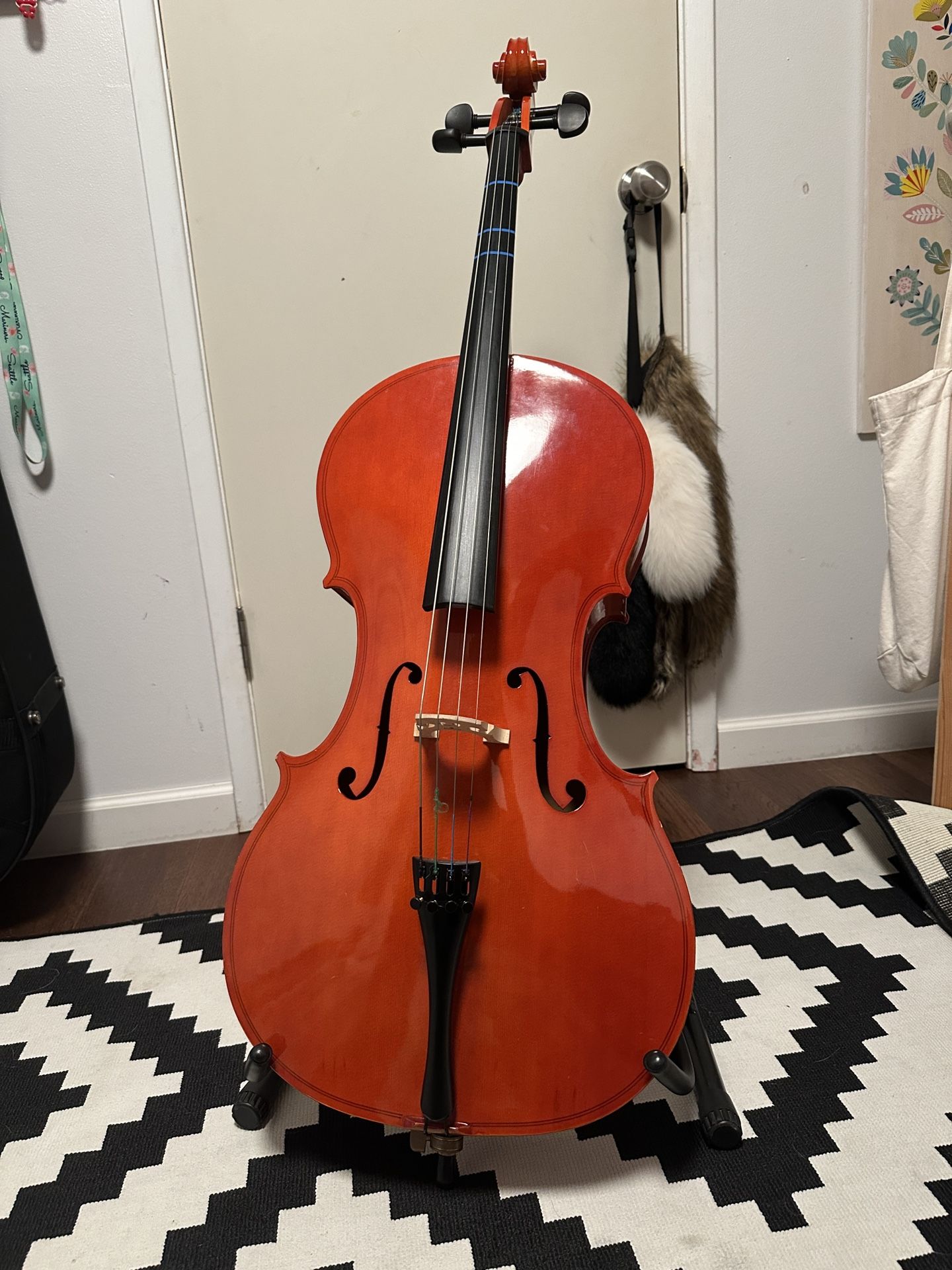 Acoustic 1/2 size cello