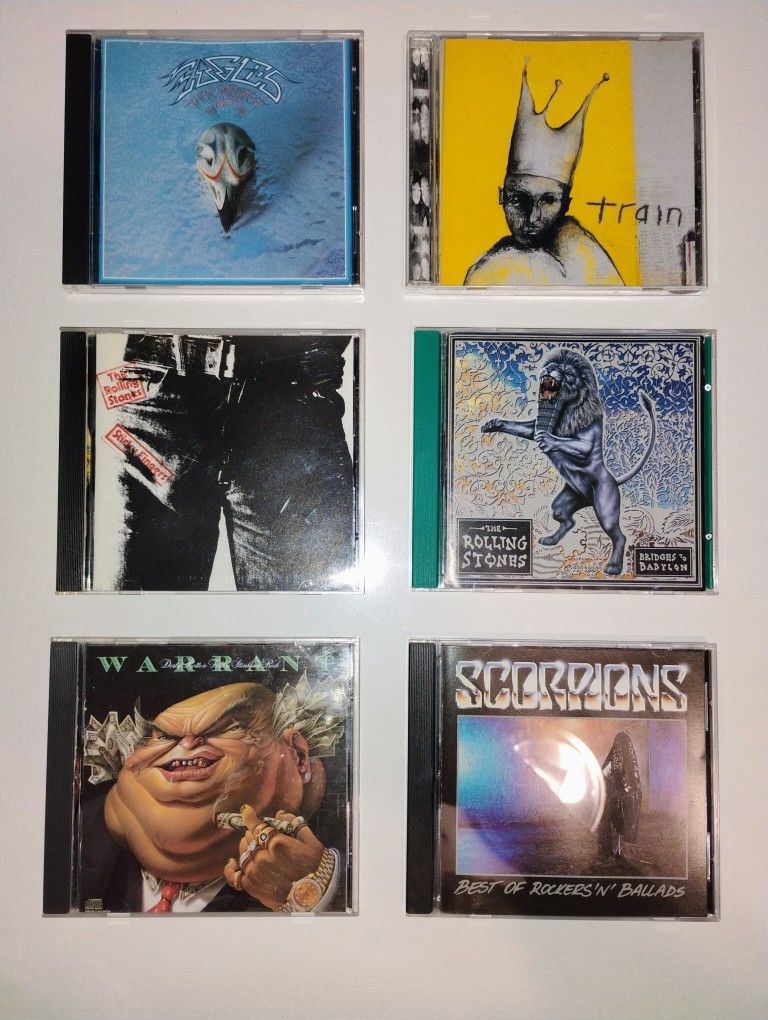 Variety Of CDs Different Genres