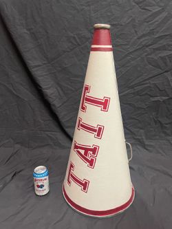 Vintage 1970s Cheerleader Megaphone
