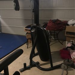 Duel Boxing Station (speed Bag And Boxing Bag)
