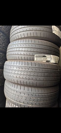 245/70/16 Used tires set of”5” 300$ Dunlop Adam 954/534/6165