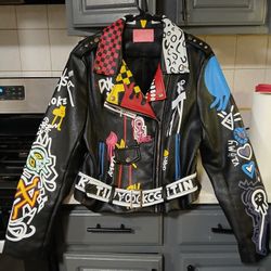 Azalea  Wang Graffiti Jacket 