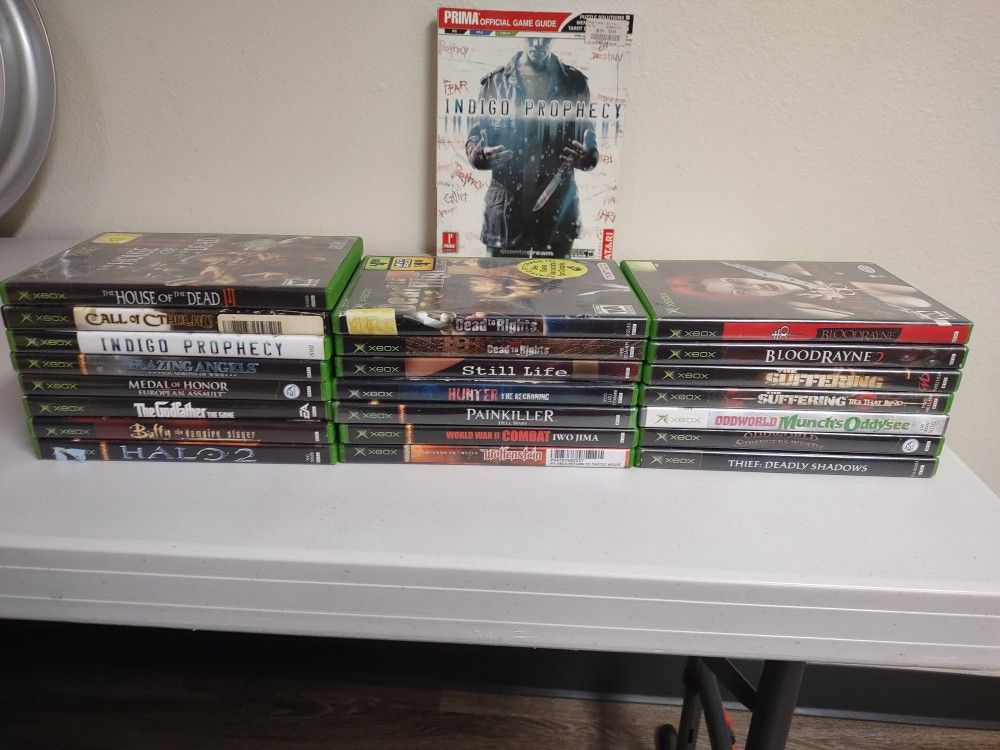 22 Original Xbox Games For Sale