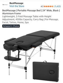Massage table