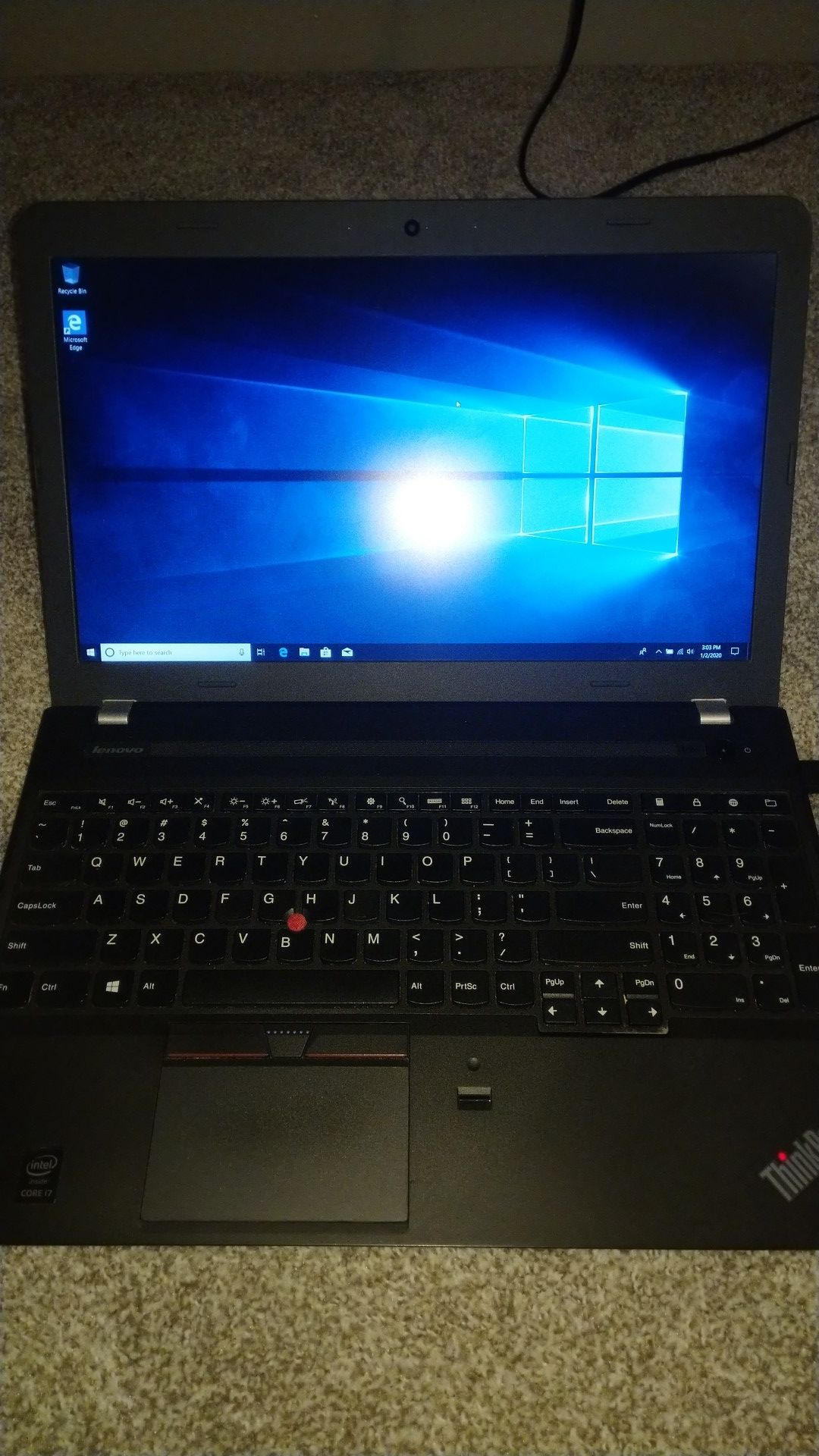 Lenovo ThinkPad E550 Windows 10 Laptop