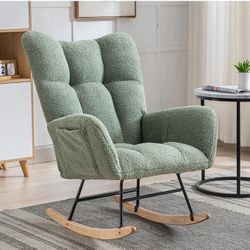 Nursery Rocking Chair - Green 