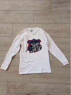 Von Dutch Long Sleeve Motorcycle White T-Shirt Unisex Size Small West Las Vegas See My Listings Summerlin