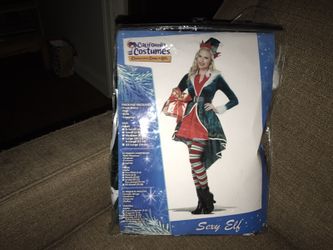 Sexy elf costume sz xl 12-14