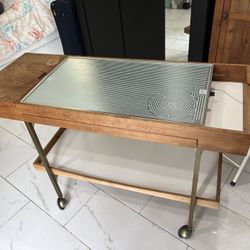 Vintage 1960s Saltón Hotray Hotable Buffet Cart Model H-169