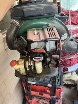 Backpack Blower Gas