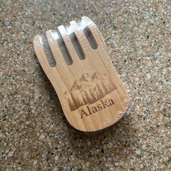 Wooden Bear Claw Salad & Pasta Server