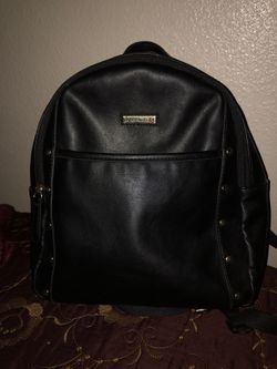 Small Tommy Black Backpack