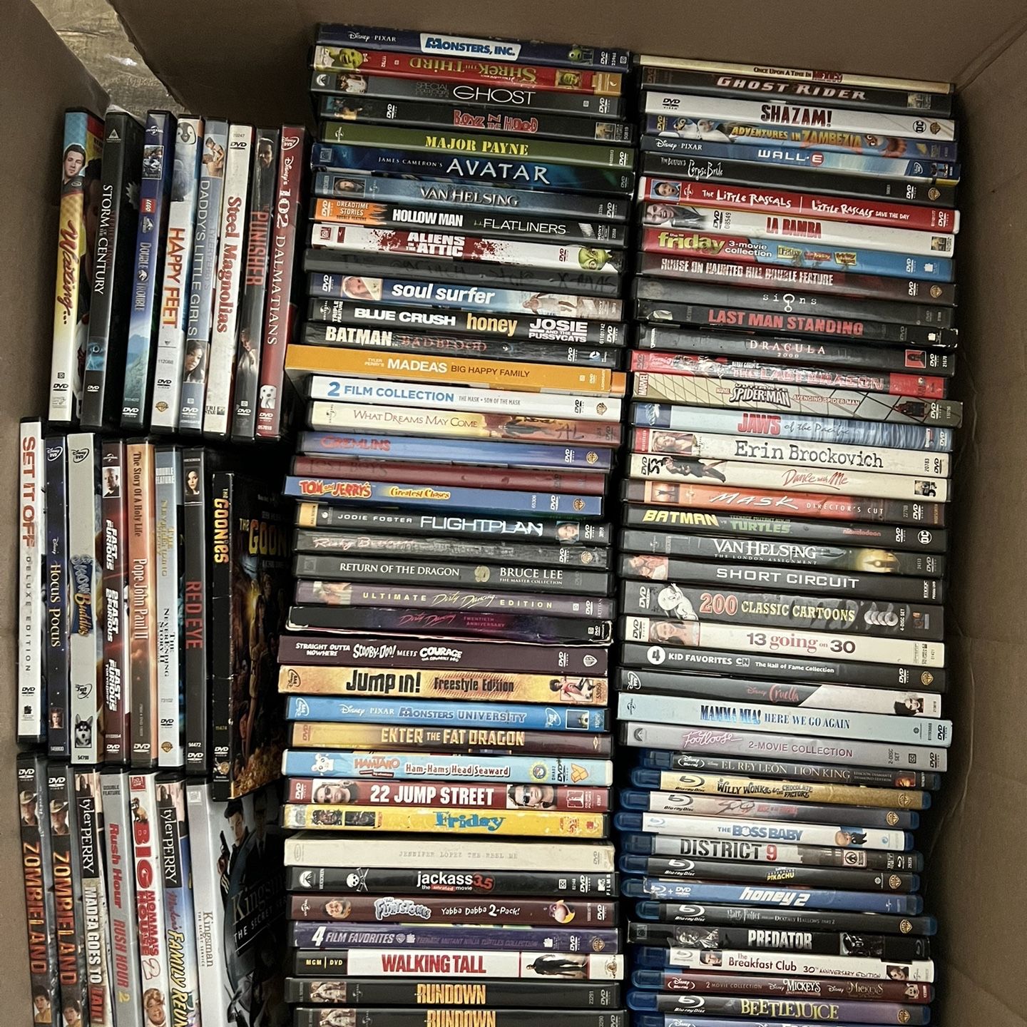 Huge dvd and Blu Ray Collection For Cheap! 248 Total Movies for