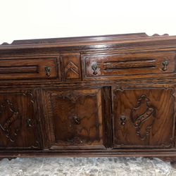 Antique Oak Buffet