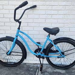 24" Schwinn Siesta Beach Cruiser Bicycle Bike Good Condition and Works, New Rear Inner Tube.