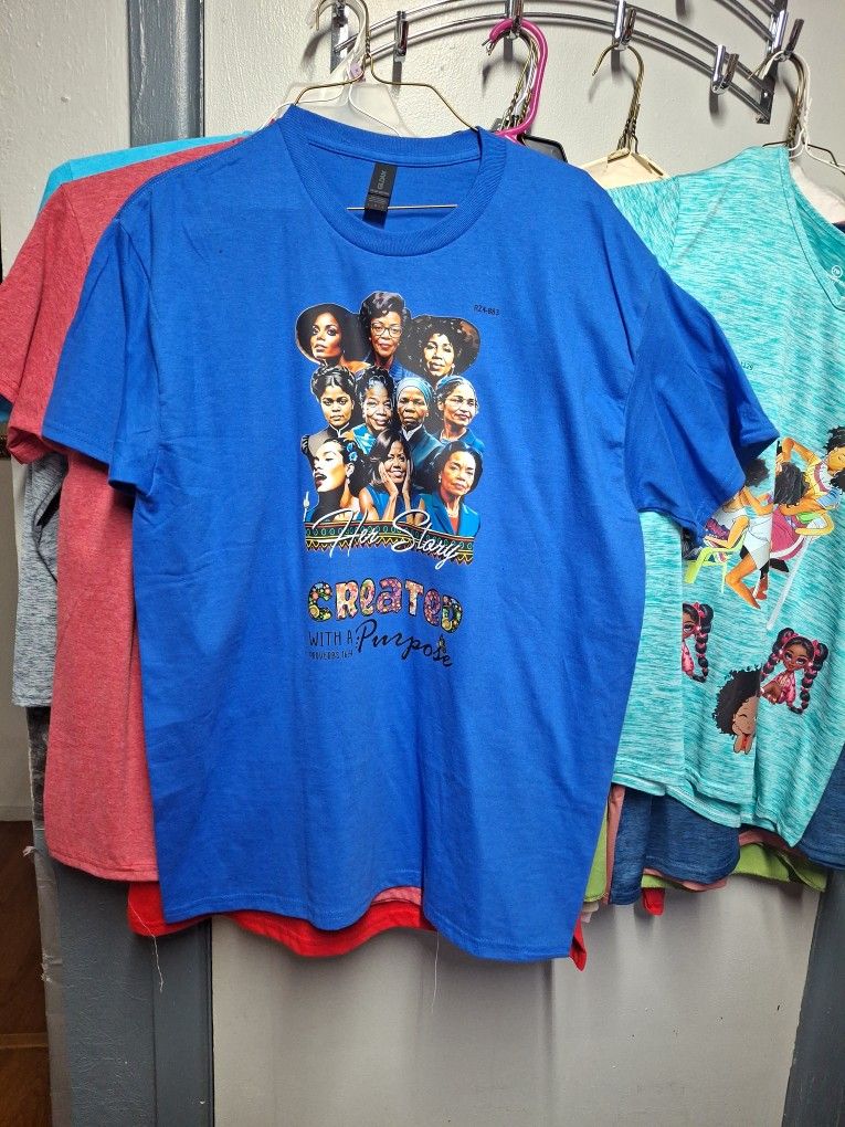 Blue Black History Month Shirt