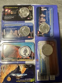 Coin Collection Silver coins gold coin
