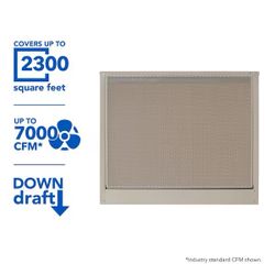 7000 CFM Down-Draft Roof 8 in. Media Evaporative Cooler for 2300 sq. ft. (Motor Not Included)
