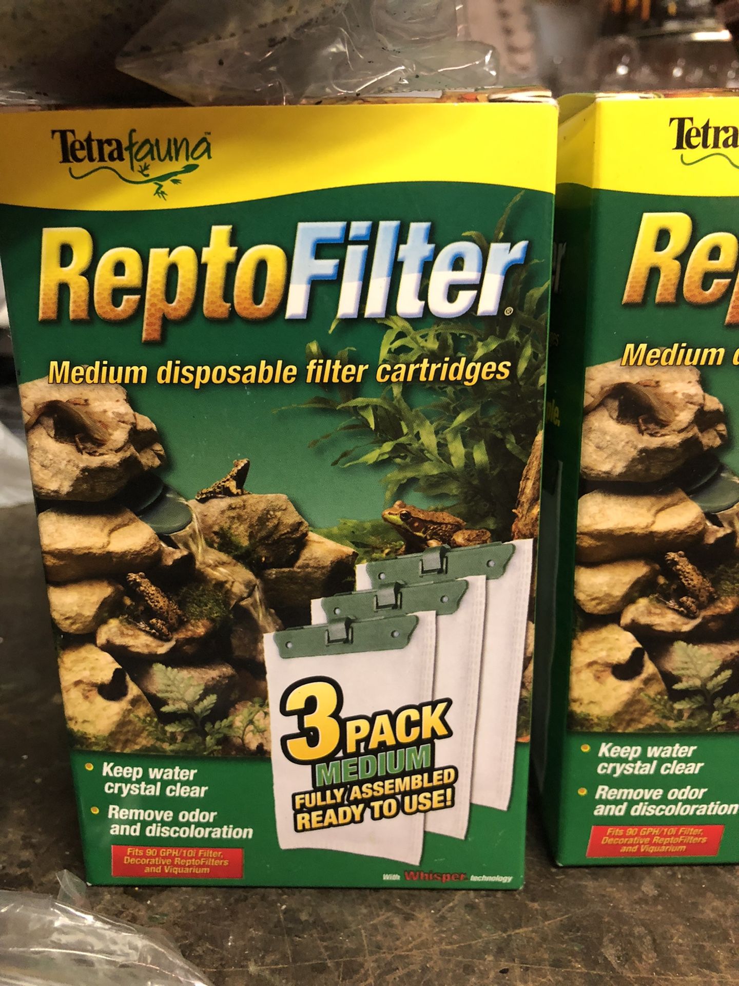 7 Turtle Tank Filters & Pump 