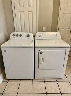 Whirlpool Washer And Dryer