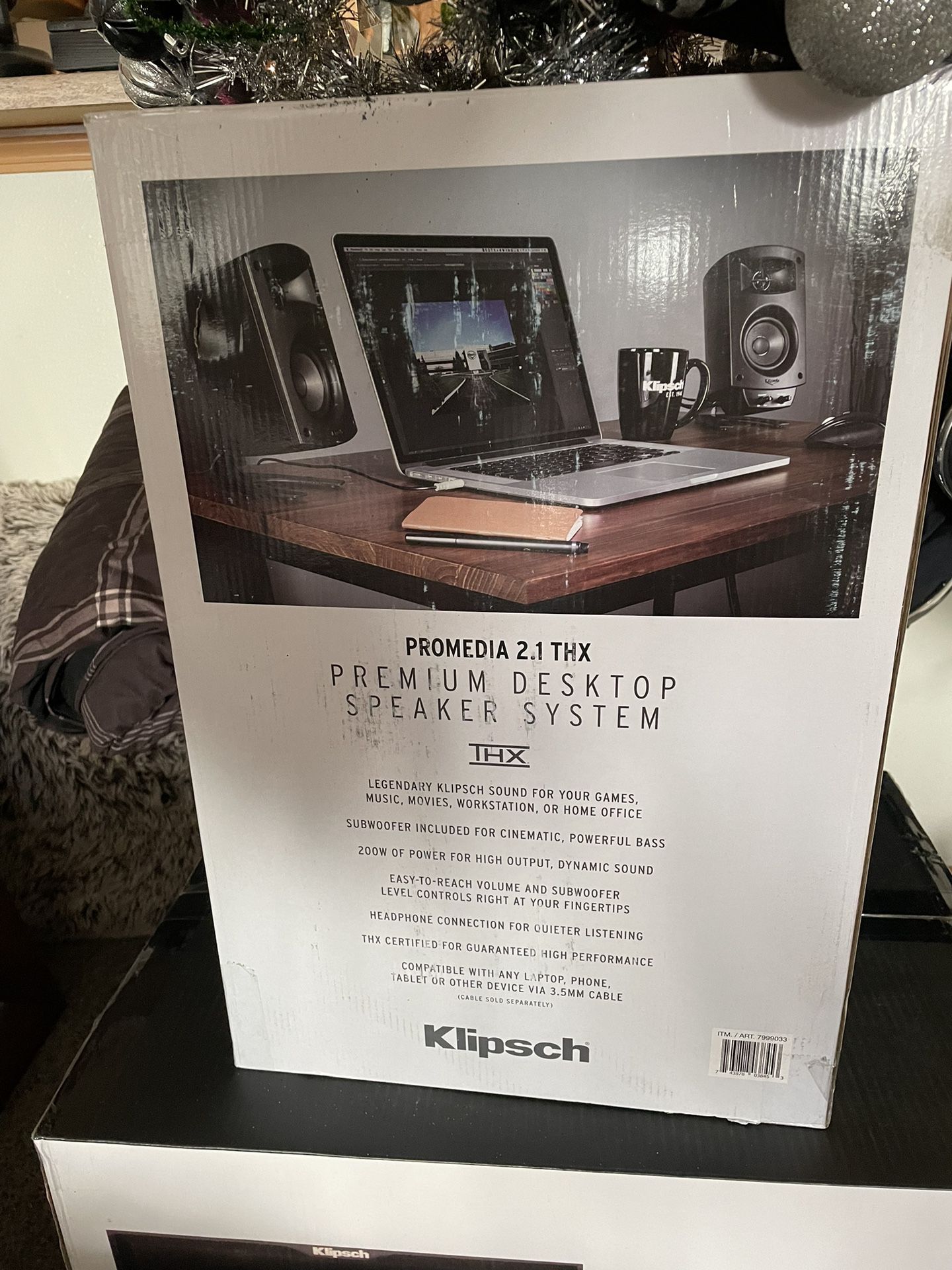 Klipsch Speakers and Subwoofer: Unused brand new