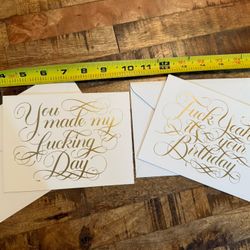 Adult Humor (profanity)  - Greeting Cards