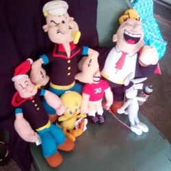 Cartoon Assortment Plush