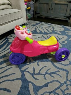 Vtech girls scooter/tricycle
