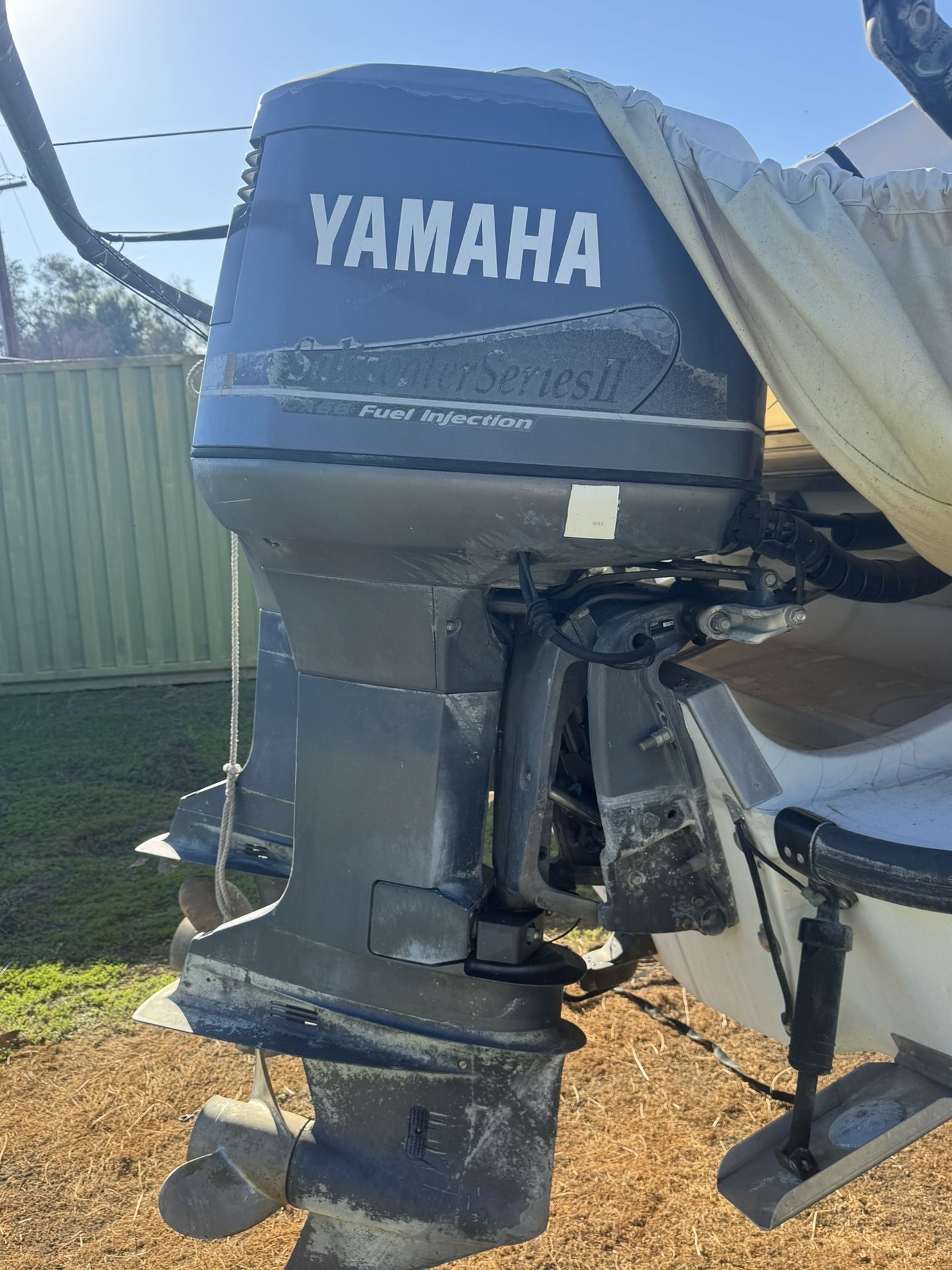 Twin Pair Of 225hp Yamaha Outboards
