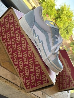 vans old skool bolt baby blue