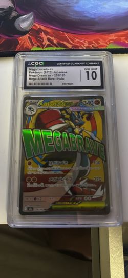 CGC grade 10 Pokemon cards